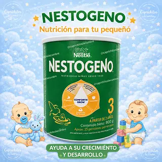 Nestógeno 3 Nutrición Infantil 800g