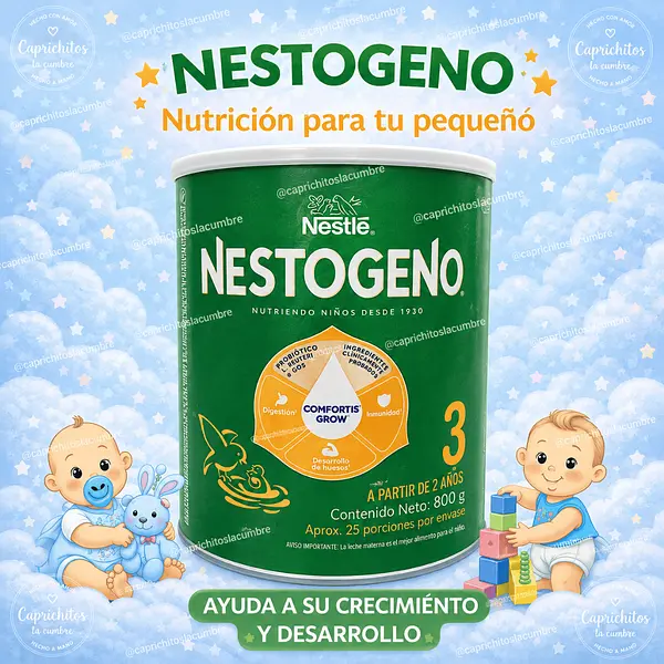 Nestógeno 3 Nutrición Infantil 800g