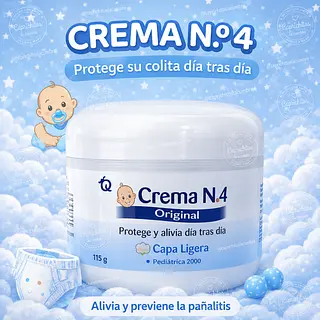 Crema N.4 Original Antipañalitis 115g